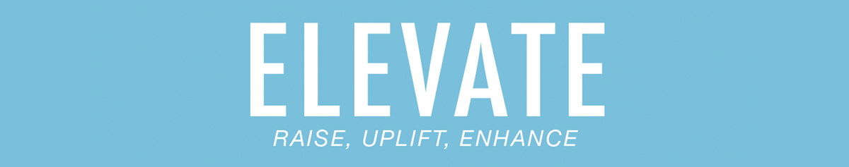 Elevate branding campaign header